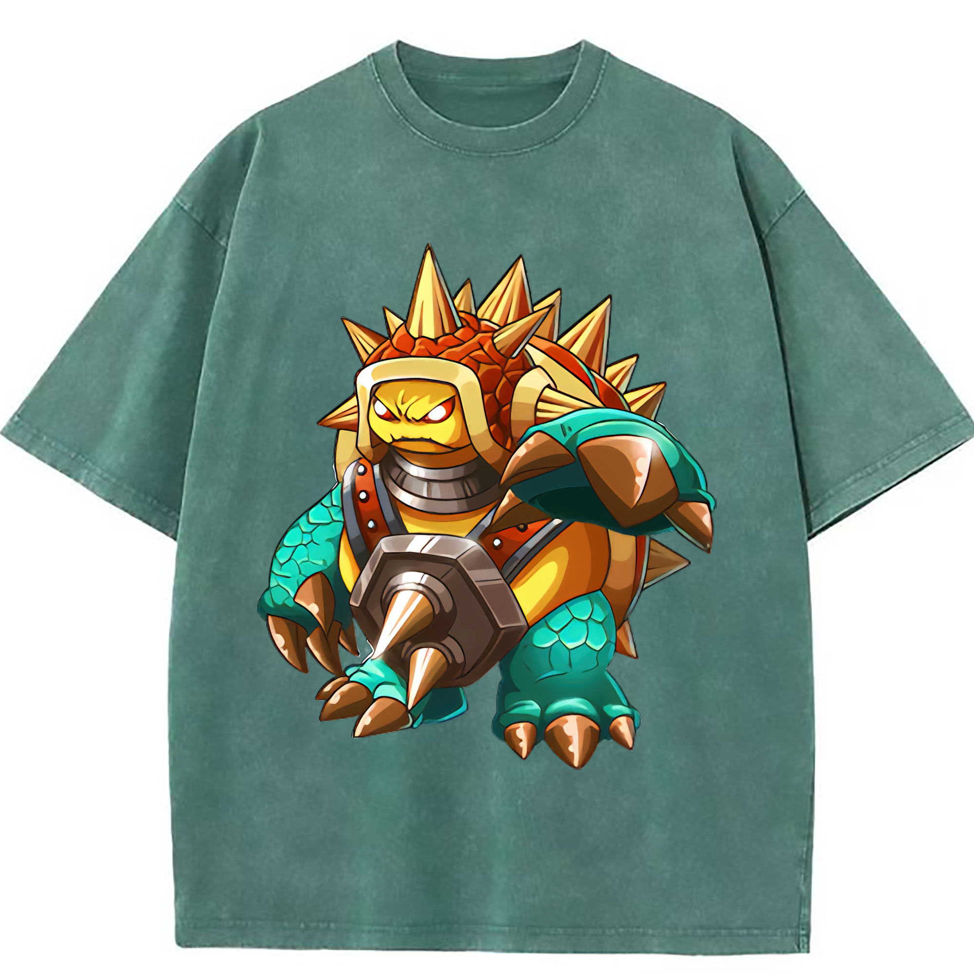 （画像用） リーグ・オブ・レジェンド League of Legends LOL 綿100% ヴィンテージ風 半袖Tシャツ（フロントプリント）